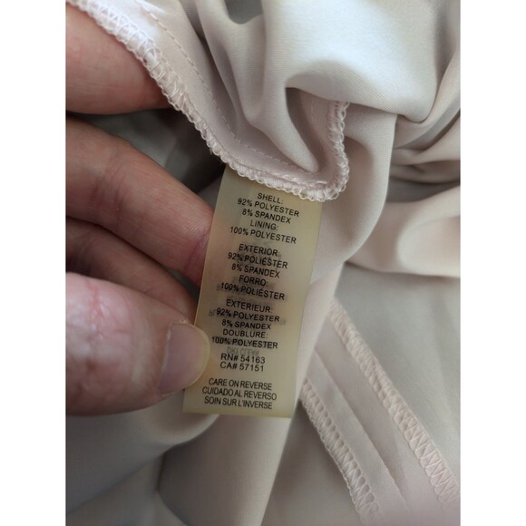 Karl Lagerfeld Paris Black Fit & Flare Dress Laser Cut Eyelet Size Approx XS - Picture 8 of 12